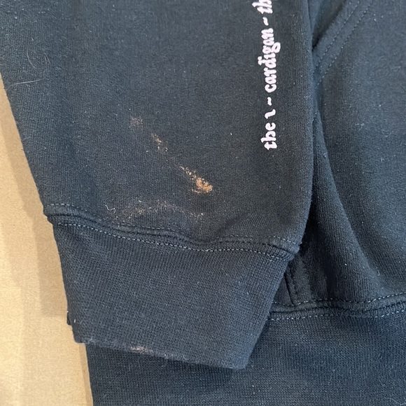 Taylor Swift Folklore Hoodie *RARE *MISPRINT - Picture 2 of 5